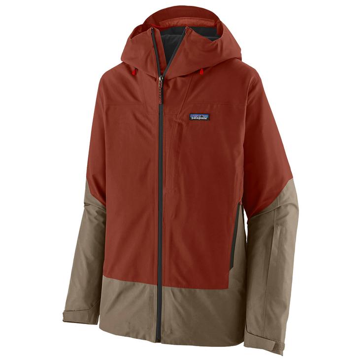 Patagonia Blouson Ski Storm Shift Jkt Dried Vanilla Présentation