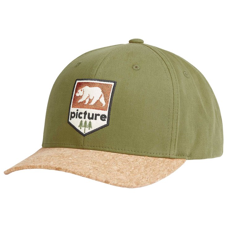 Picture Casquettes Wakopa Bb Cap Army Green Présentation