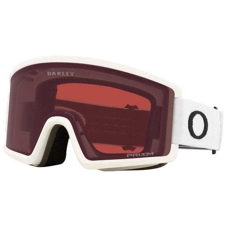 Oakley Masque de Ski Target Line M Matte White Prizm Dark Grey Présentation