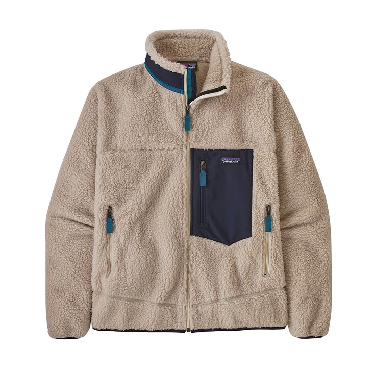 Patagonia Polaire Men's Classic Retro-X Fleece Jacket Natural Présentation