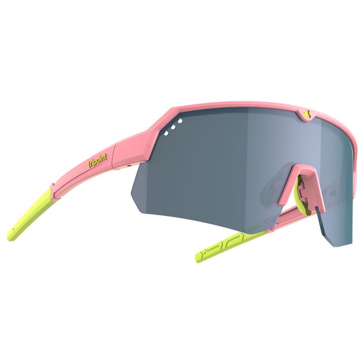 Tripoint Lunettes de soleil Treriksroset Pink Blue Silver Mirror Présentation