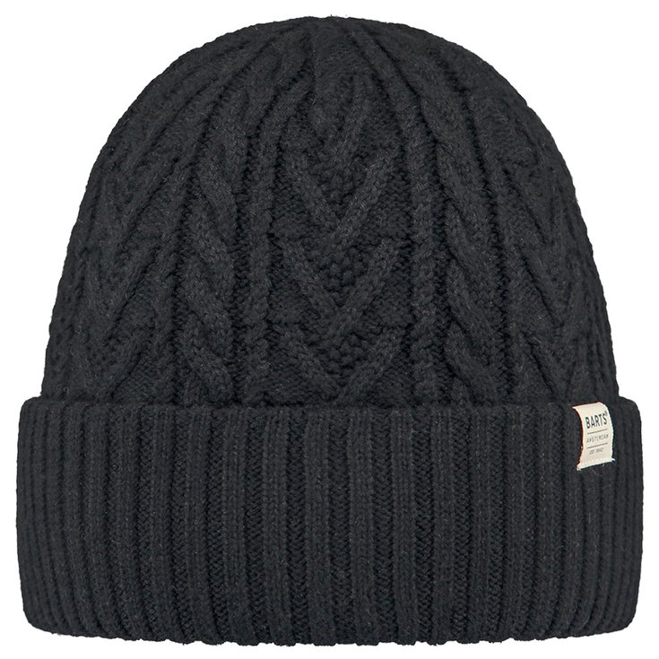 Barts Bonnet Pacifick Beanie Black Présentation