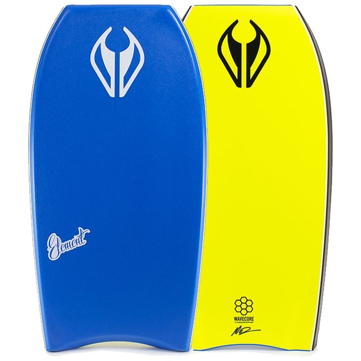 Nmd Board de Bodyboard NMD Element PE HD - Royal Blue / Fluro yellow Présentation