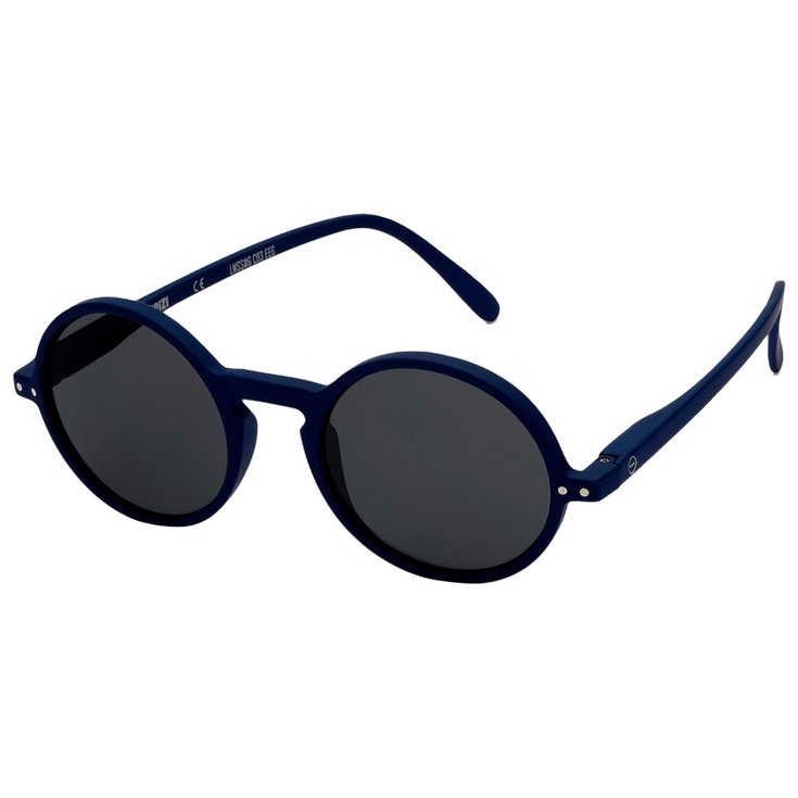 Izipizi Lunettes de soleil Sun #G Navy Blue Soft Grey Présentation