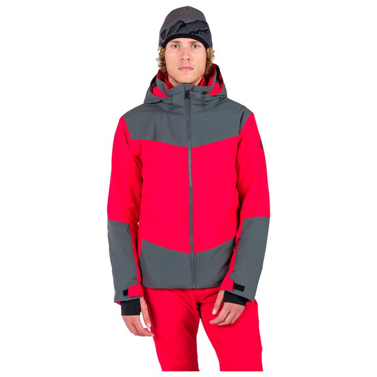 Rossignol Blouson Ski Wispile Jkt Sport Red Présentation