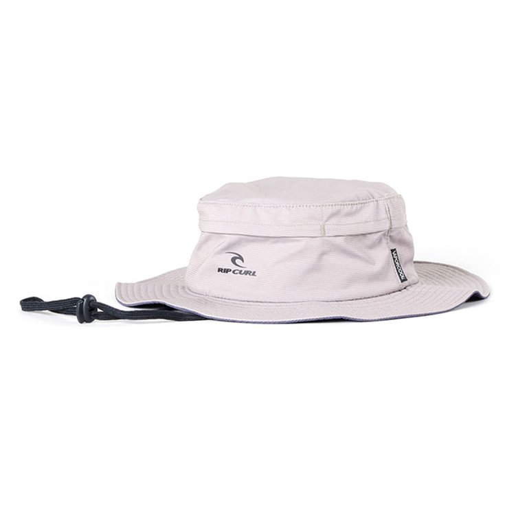 Rip Curl Bob Vaporcool Mid Brim Hat Grey Présentation