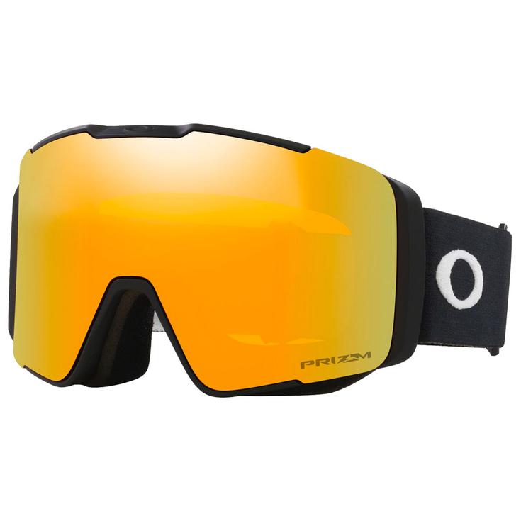 Oakley Masque de Ski Line Miner Pro L Matte Black Prizm 24k Iridium + Prizm Clear Présentation
