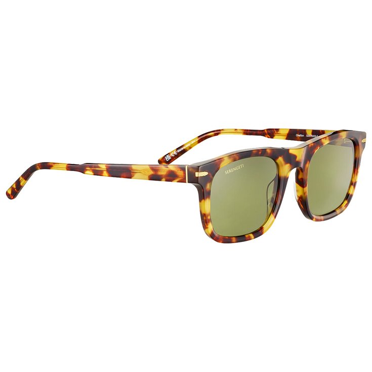 Serengeti Lunettes de soleil Charlton Shiny Havana 555nm Présentation