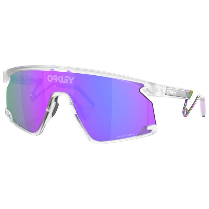Oakley Lunettes de soleil Bxtr Metal Matte Clear Prizm Violet Présentation