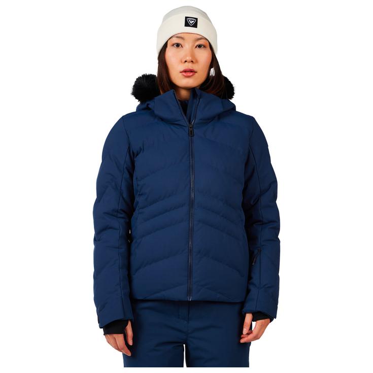 Rossignol Blouson Ski W Staci Insulated Jacket Dark Navy Présentation