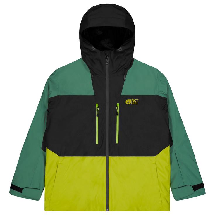 Picture Blouson Ski Object Smoke Pine Black Présentation