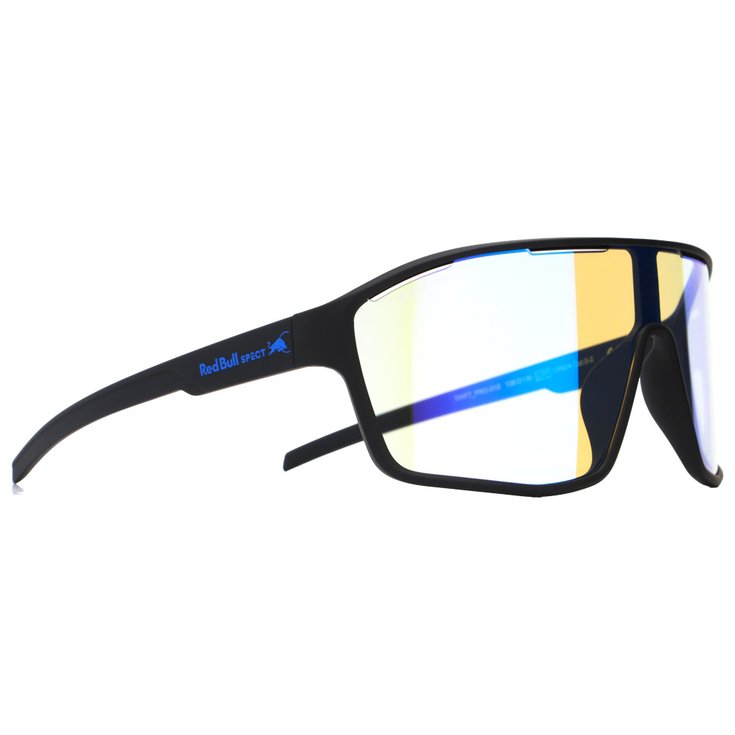 Red Bull Spect Lunettes de soleil Daft Pro Soft Touch Black Photochromic Blue Mirror Présentation