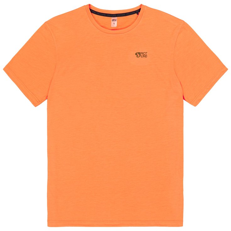 Picture Tee-shirt de rando Timont Short Sleeve Urban Tech Tee Shirt Dusty Orange Présentation