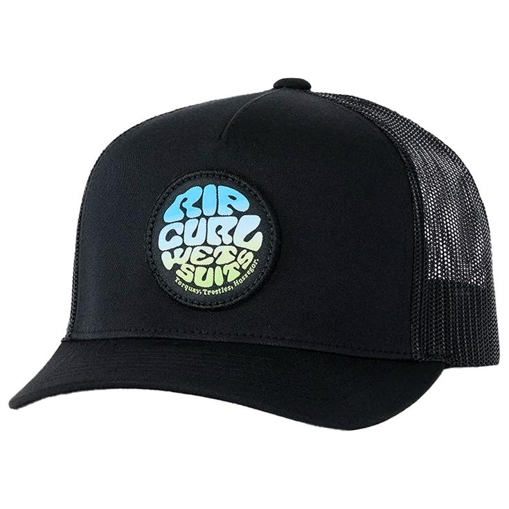 Rip Curl Casquettes Wetsuit Icon Trucker Boy Black Blue Présentation