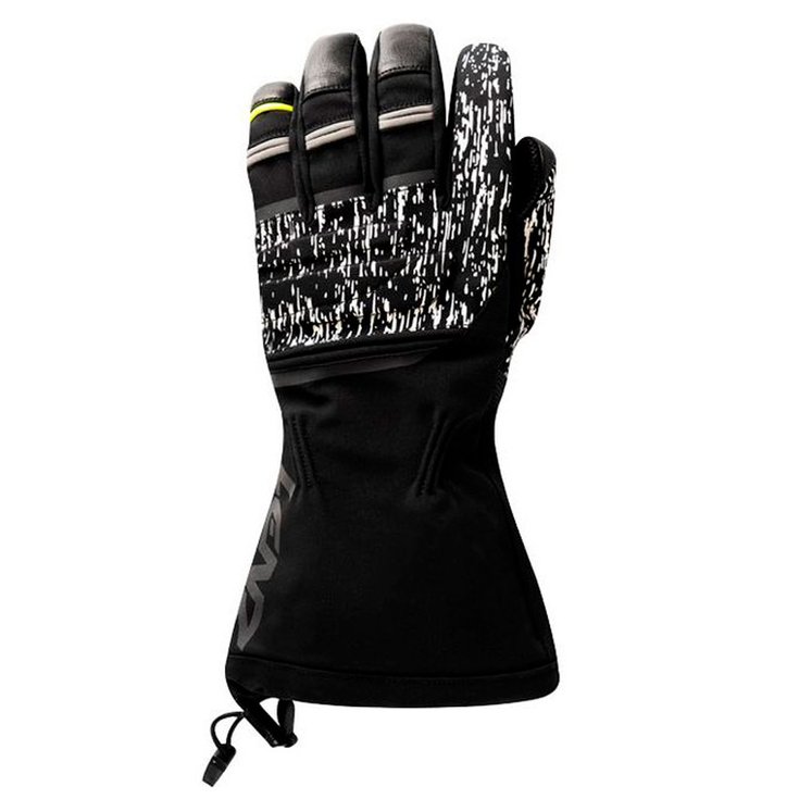 Lenz Gant Heat Glove 7.0 Finger Cap Schwarz Gris Noir Présentation