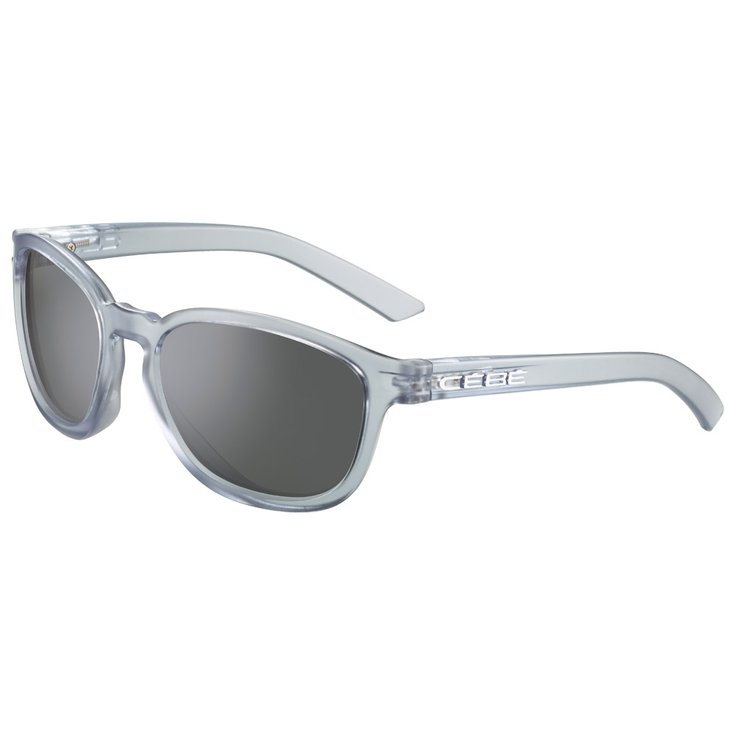 Cebe Lunettes de soleil Oreste Translucent Good Grey Matte Zone Blue Light Grey Présentation