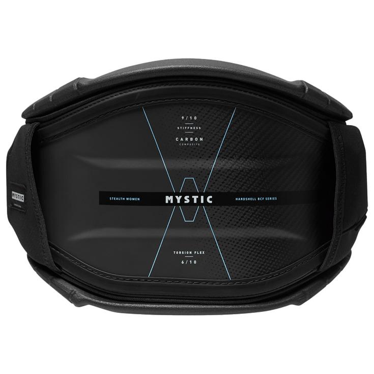 Mystic Harnais Kite Ceinture Stealth Waist Harness Women Black Profil