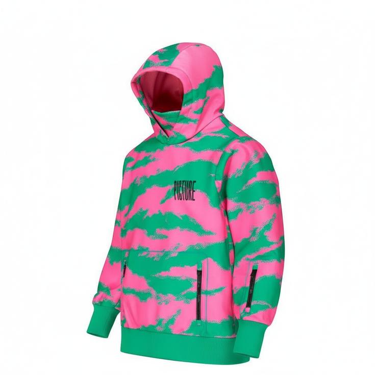Picture Blouson Ski Parker Printed Retro Bliss Print Présentation
