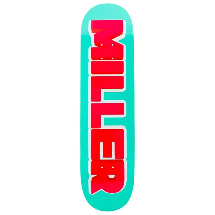 Miller Division Plateau de Skateboard Rubber 8,25" 