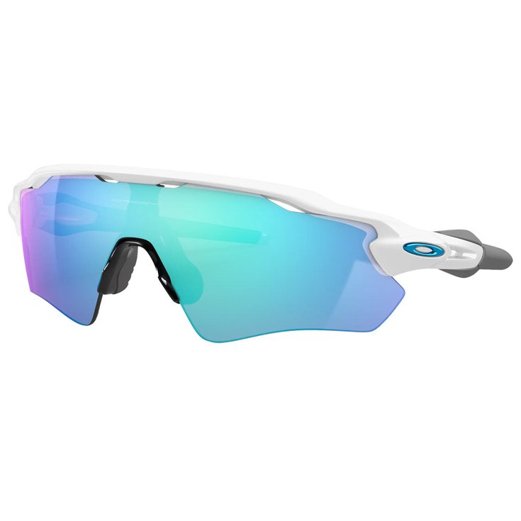 Oakley Lunettes de soleil Radar Ev Path Polished White Prizm Sapphire Présentation