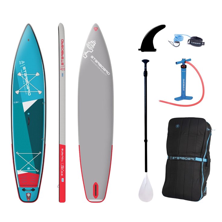 Starboard Pack SUP Pack Stand Up Paddle Gonflable Starboard Touring Zen SC 2021 - 12'6'' Détail