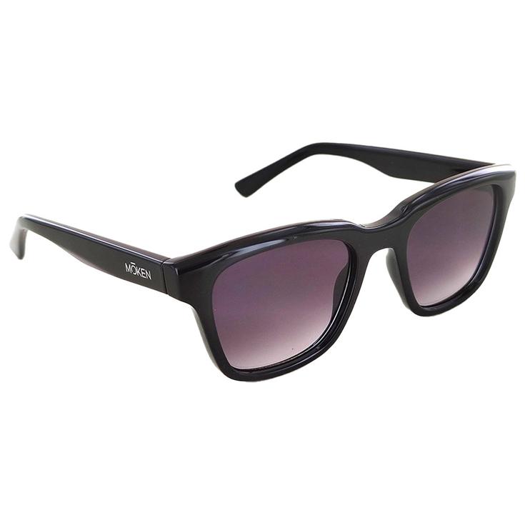 Moken Vision Lunettes de soleil Jones Black Grey Polarized Présentation