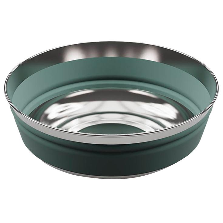 Sea To Summit Bol Detour Stainless Steel Collapsible Bowl 95 g. Green Présentation