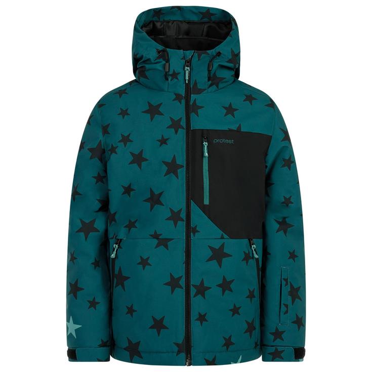 Protest Blouson Ski PRTMinx Junior Snow Jacket Rainstorm Blue Présentation