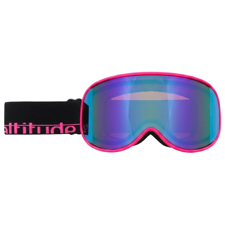 Altitude Eyewear Masque de Ski Alpy Matt Pink Revo Red Purple Présentation