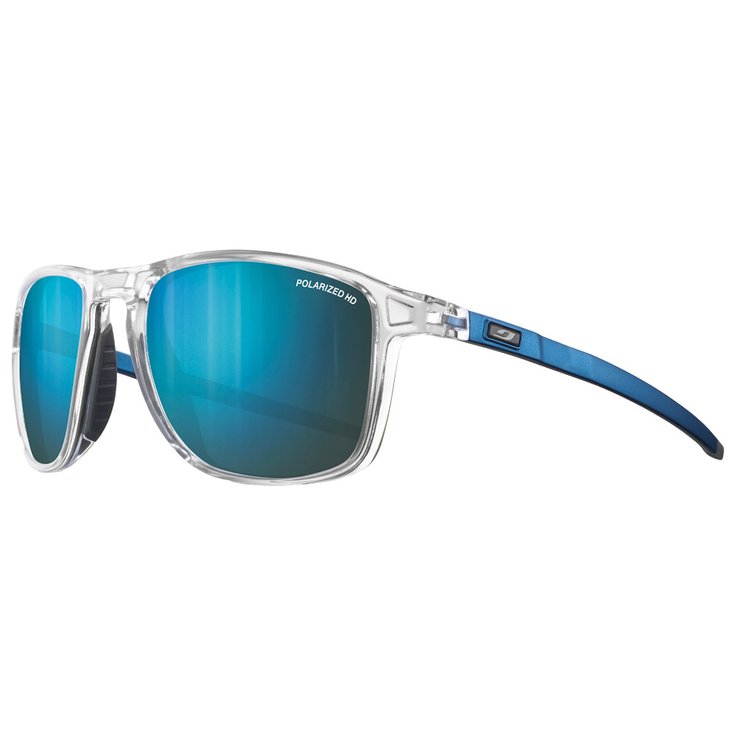 Julbo Lunettes de soleil Compass Cristal Brillant Bleu Métal Spectron Hd 3 Polarized Présentation