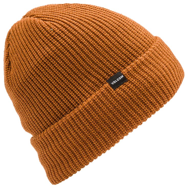 Volcom Bonnet Sweep Lined Beanie Caramel Présentation