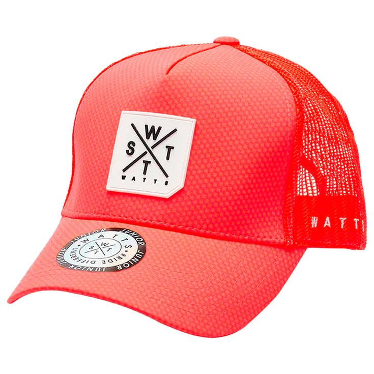 Watts Casquettes R-Seattle Cap Junior Carbon Fluo Pink Présentation
