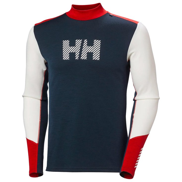 Helly Hansen Sous-vêtement technique Lifa Merino Midweight Logo Off White Présentation
