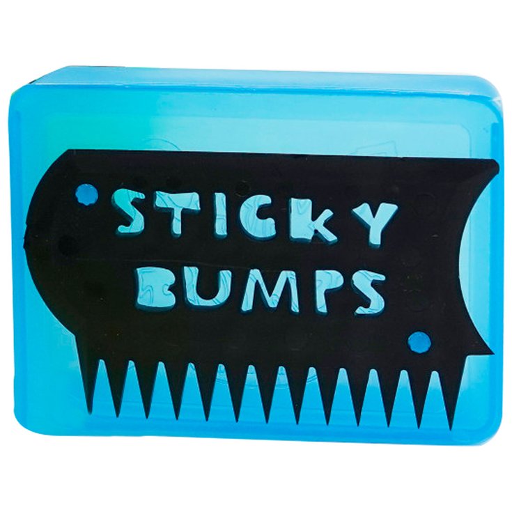 Sticky Bumps Wax Boite à Wax + Peigne Bleu Présentation