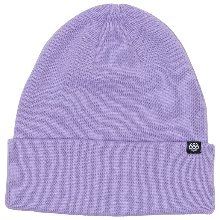 686 Bonnet Standard Roll Up Beanie Violet Présentation