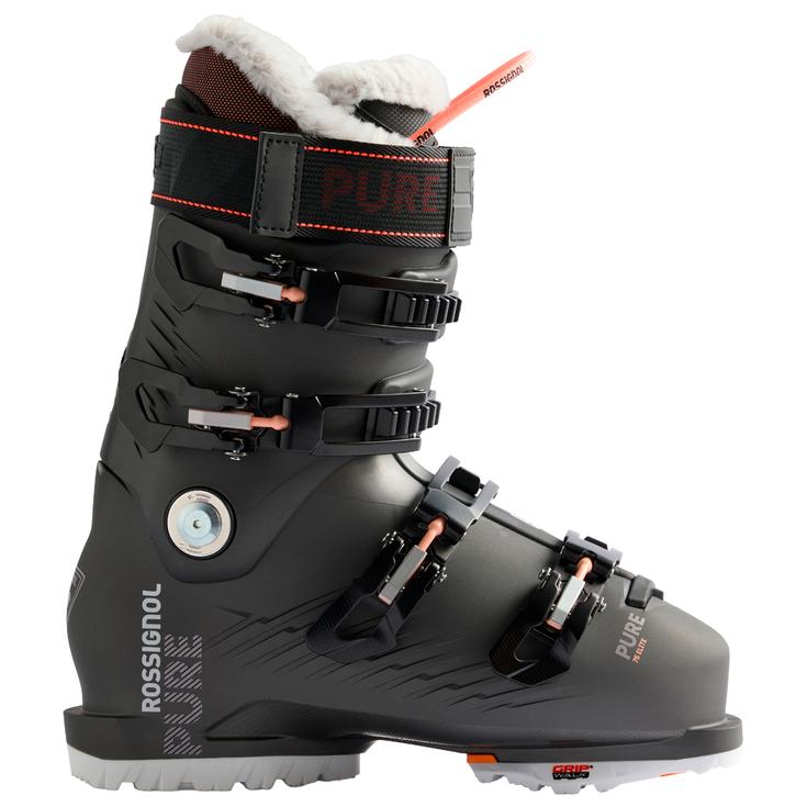 Rossignol Chaussures de Ski Pure 75 Elite Gw Dark Grey Metal Dos
