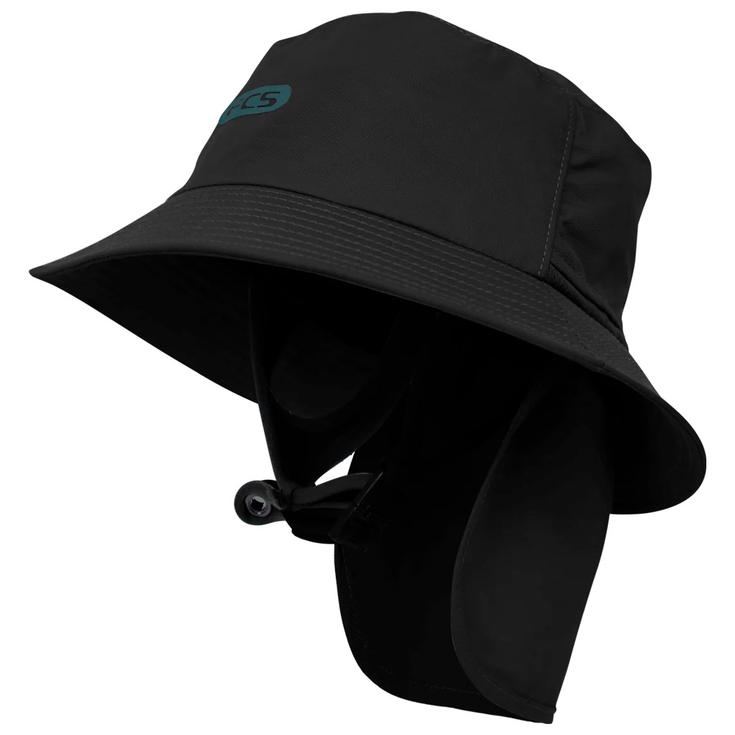 Fcs Chapeaux Essential Surf Bucket Black / Teal Présentation