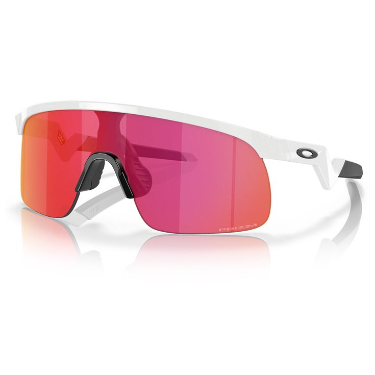 Oakley Lunettes de soleil Resistor Polished White Prizm Field Présentation