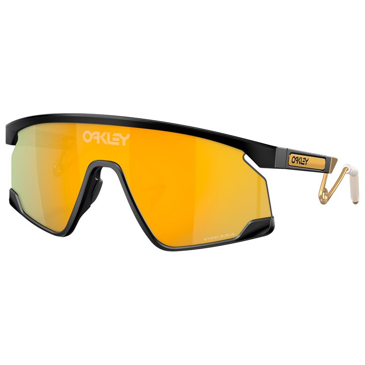 Oakley Lunettes de soleil Bxtr Metal Matte Black Prizm 24k Présentation