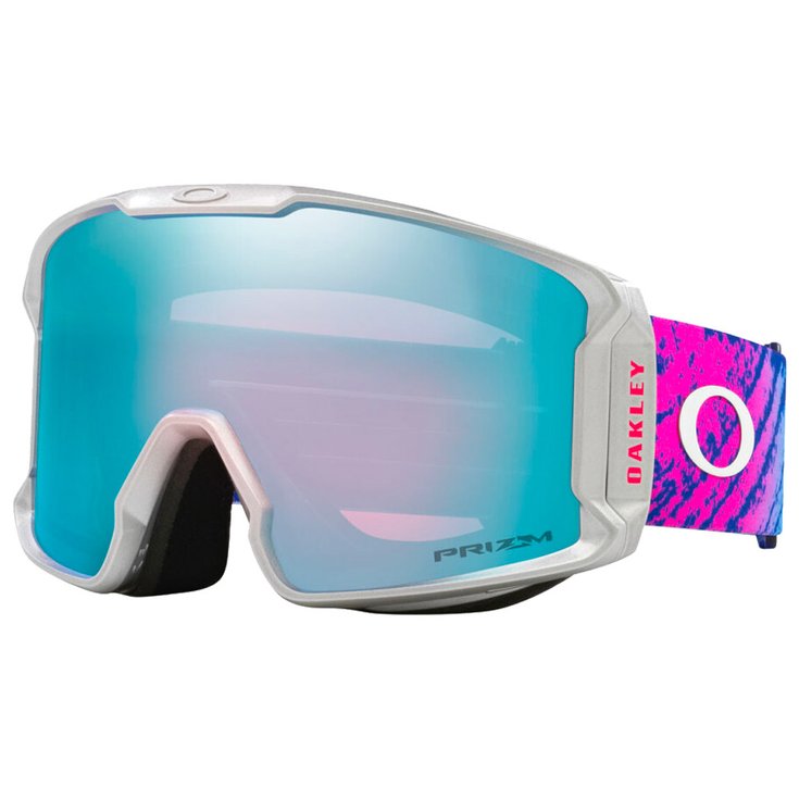 Oakley Masque de Ski Line Miner M Lucas Braathen Signature Prizm Sapphire Iridium Présentation