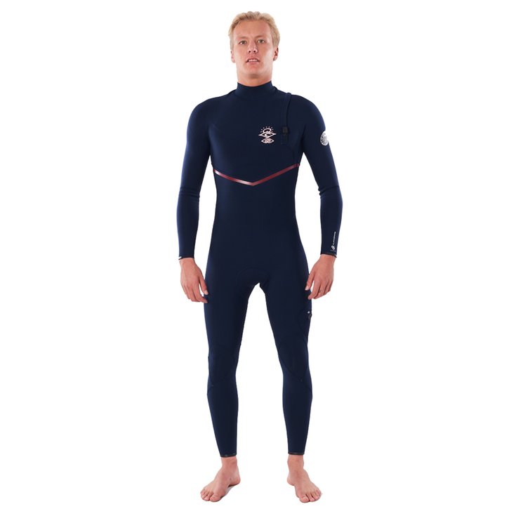 Rip Curl Combinaison Intégrale Manches Longues surf FlashBomb Search Zip Free 4/3 Côté