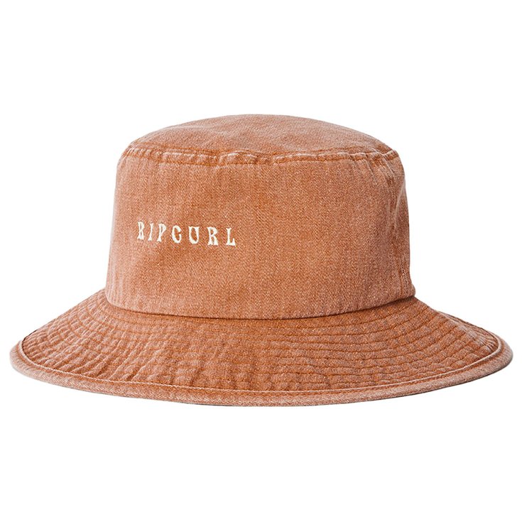 Rip Curl Bob Washed UPF Mid Brim Washed Brown Présentation