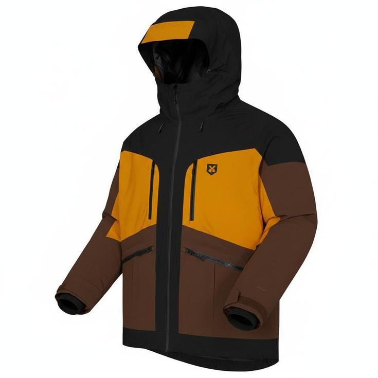 Picture Blouson Ski Naikoon Jacket Black Chicory Honey Présentation