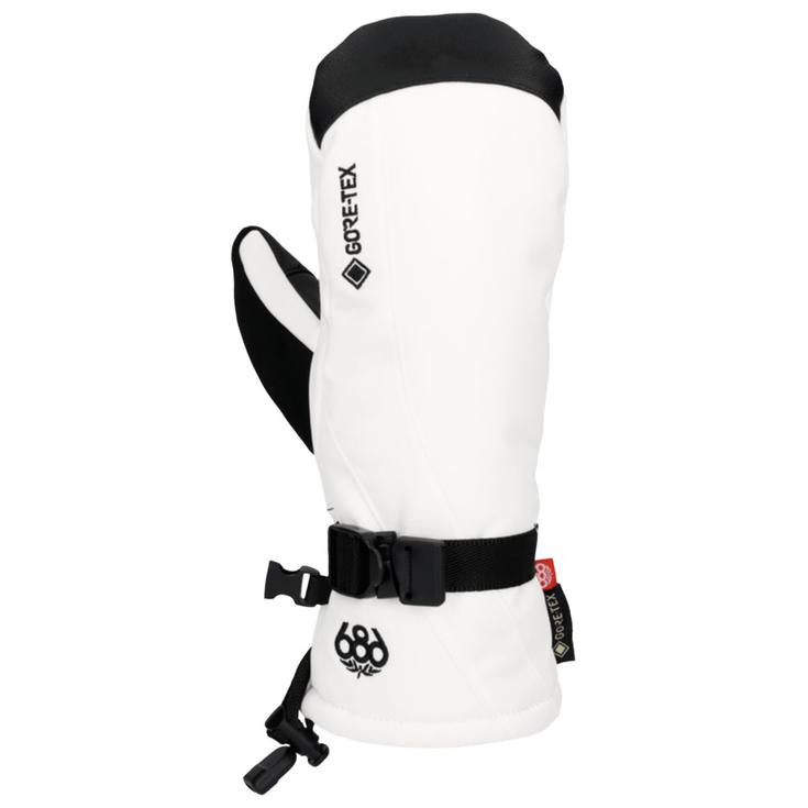 686 Moufles Wmns Gore-Tex Linear Mitt White Présentation 686 Moufles Wmns Gore-Tex Linear Mitt White Présentation