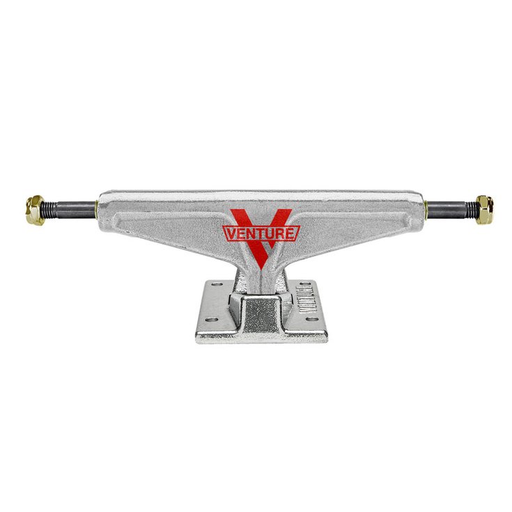 Venture Trucks Skate Trucks de Skateboard Raw Low 5.0 (129mm) Profil