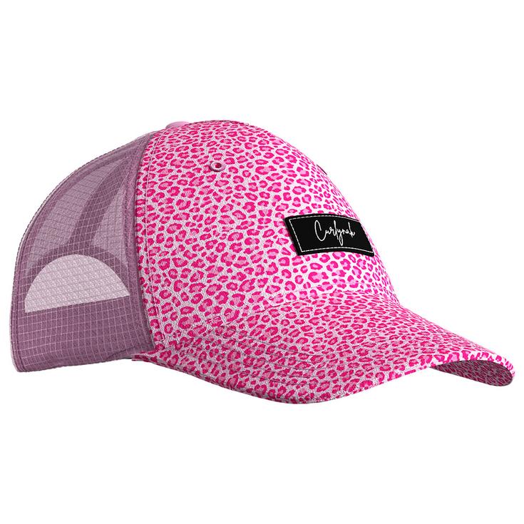 Curlynak Casquettes Trucker Performance Savage Pink Présentation