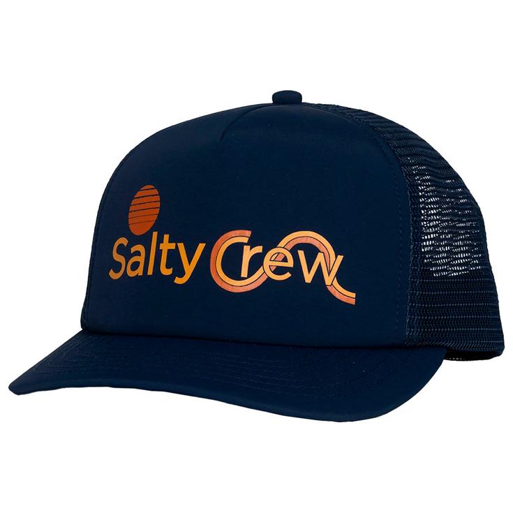 Salty Crew Casquettes Sunny Foamy Trucker Navy Présentation