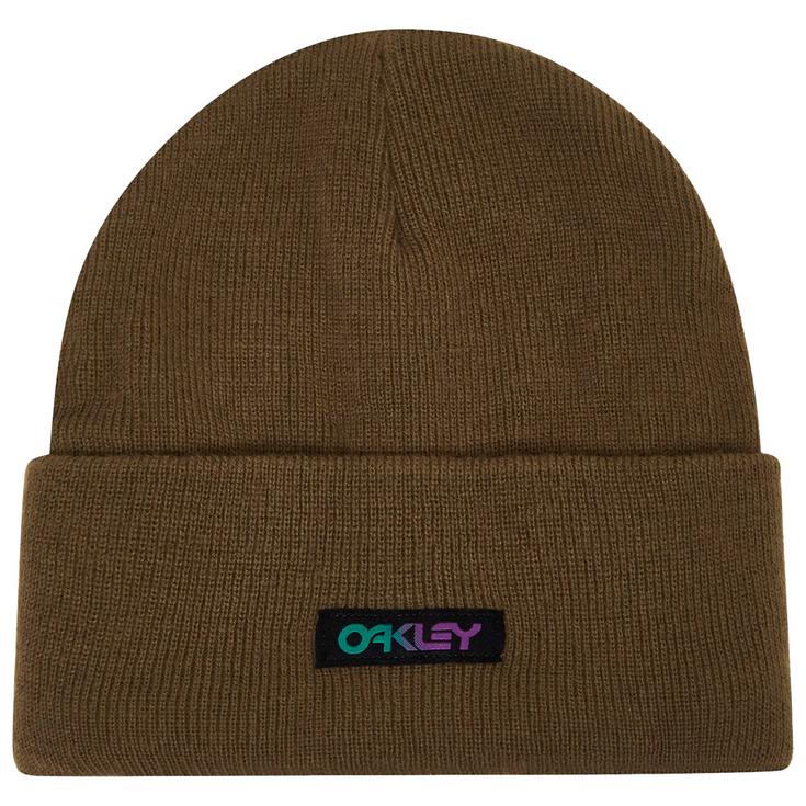 Oakley Bonnet B1B Gradient Patch Beanie Army Green Présentation