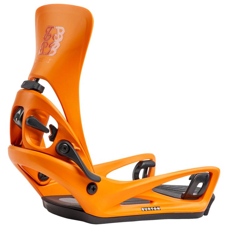 Burton Fix Snowboard Cartel X Step On Goldfish Orange Présentation