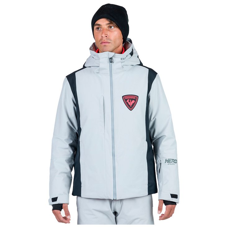 Rossignol Blouson Ski Hero Velika Jkt Soft Grey Présentation